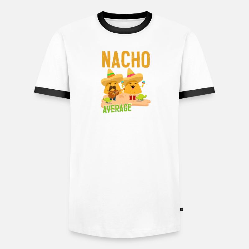 Nacho Average Engineer Funny Engineering Mechanic Men's Ringer Shirt