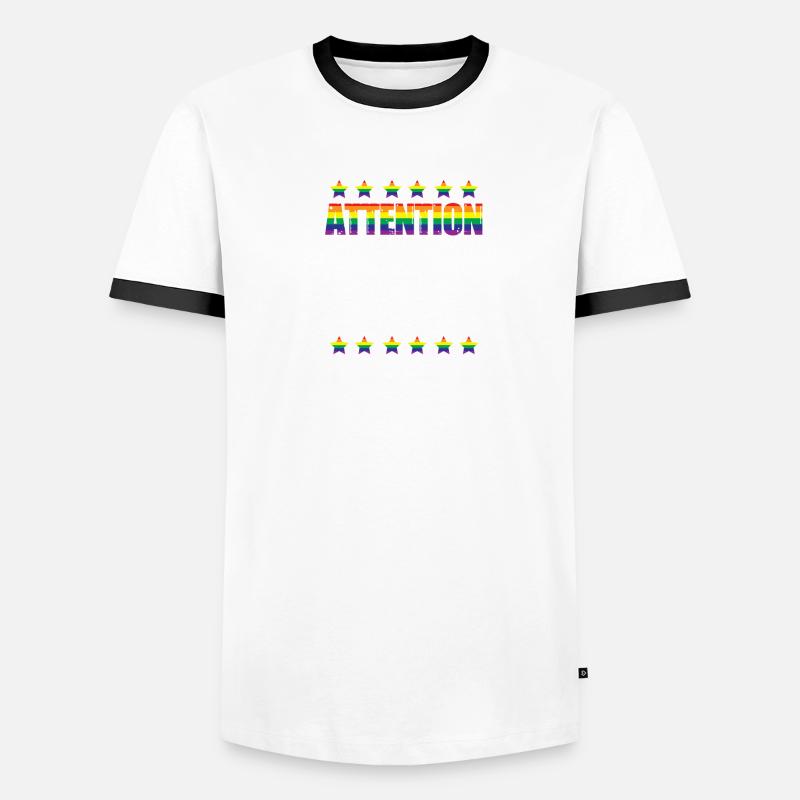 Attention could include modern thinking Men's Ringer Shirt