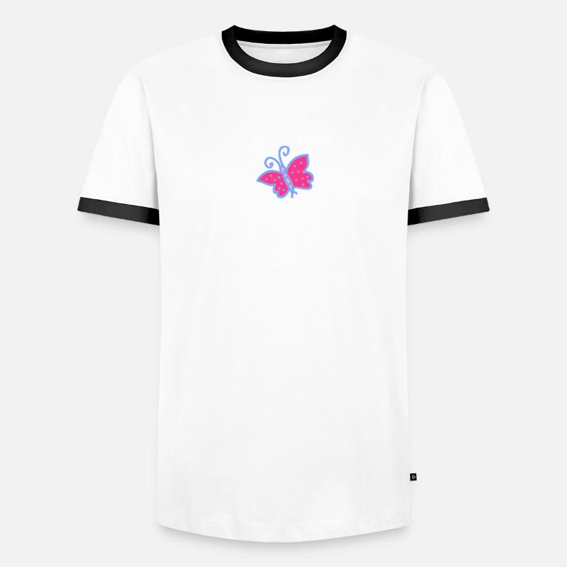 C’est un flotterbye| Papillon T-shirt contrasté Homme