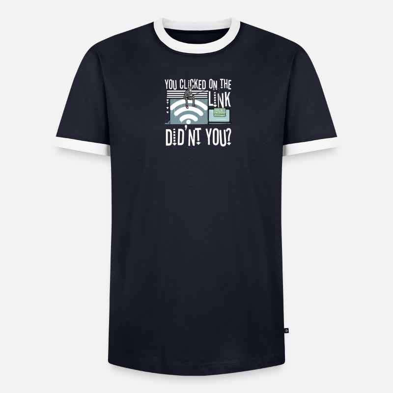 Hacker Programmierer Entwickler Informatik - Männer Kontrast-T-Shirt - undefined