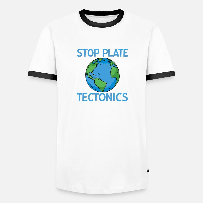 Stop Plate Tectonics 2 T-shirt contrasté Homme