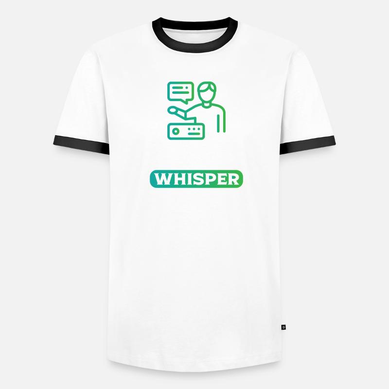 Data Whisper Men's Ringer Shirt