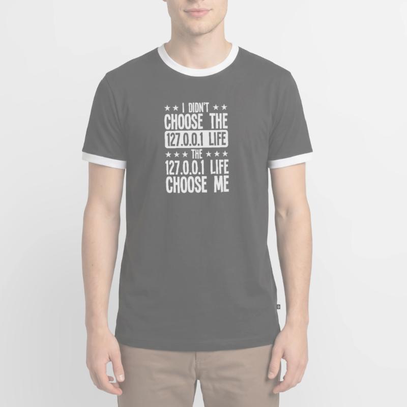Nicht faul im Debug-Modus Algorithmus-Programmierung Codin Männer Kontrast-T-Shirt