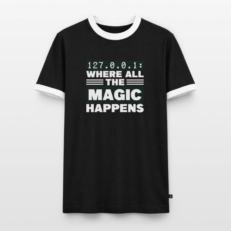 Nicht faul im Debug-Modus Algorithmus-Programmierung Codin Männer Kontrast-T-Shirt