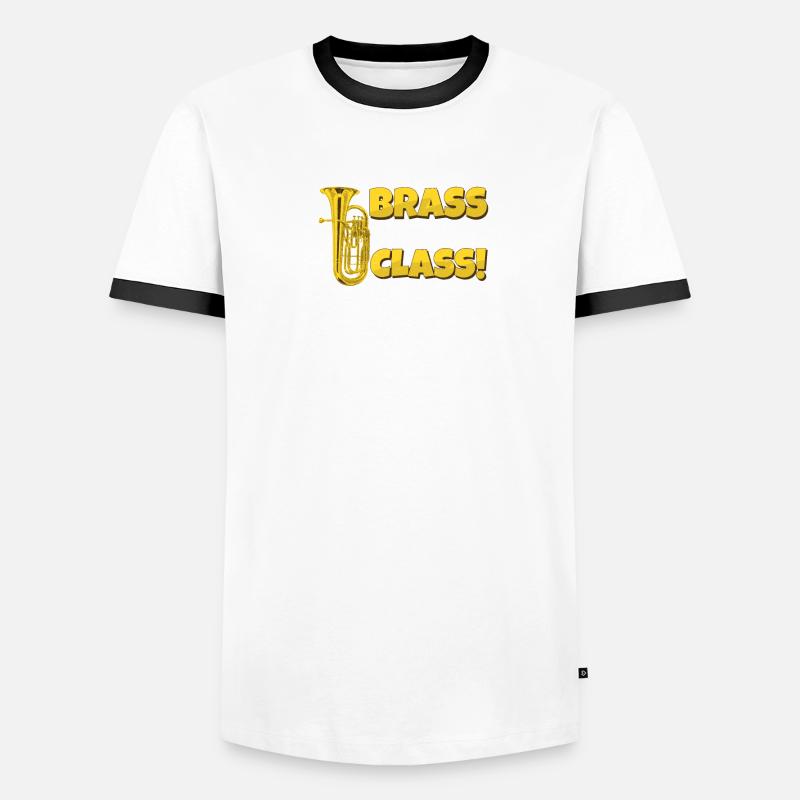 Euphonium player Brass With Class Lustiger Men's Ringer Shirt