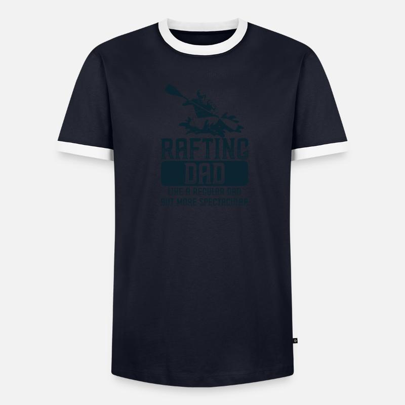 River Rafting Men's Ringer Shirt