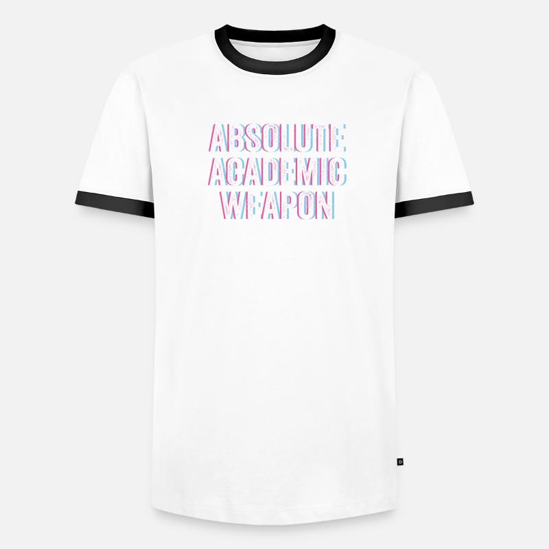 Students Absolute Academic Weapon Men's Ringer Shirt
