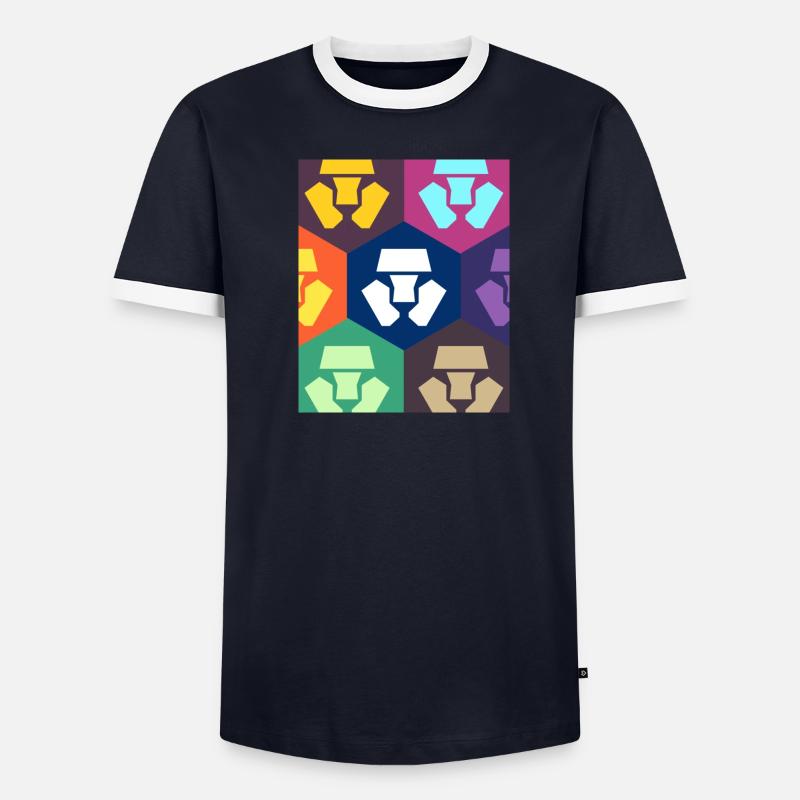 Crypto Design Men's Ringer Shirt