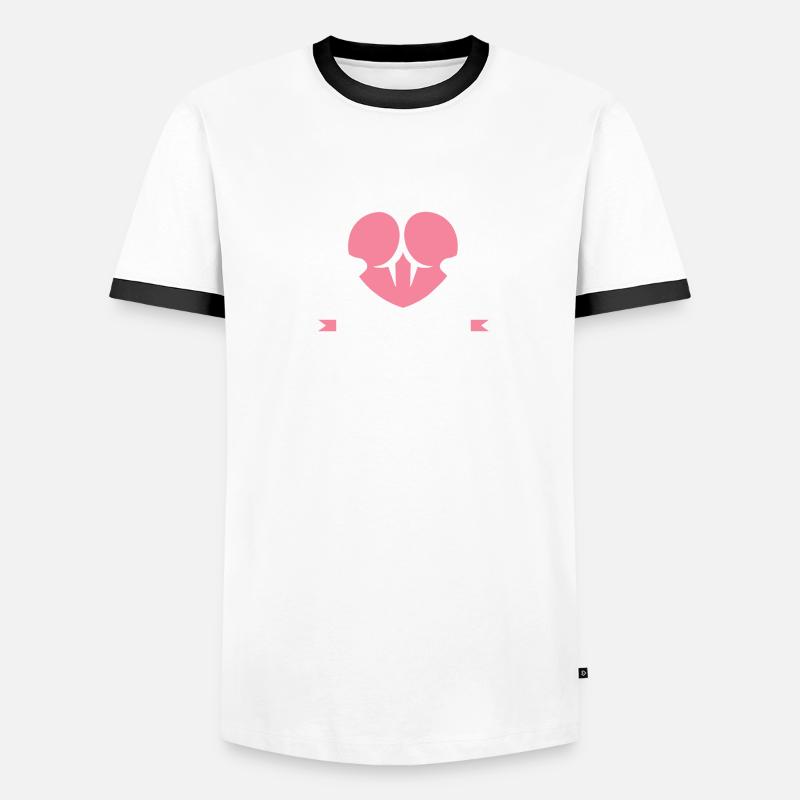 Glute Camp: Where Bubbles Get Blown Männer Kontrast-T-Shirt
