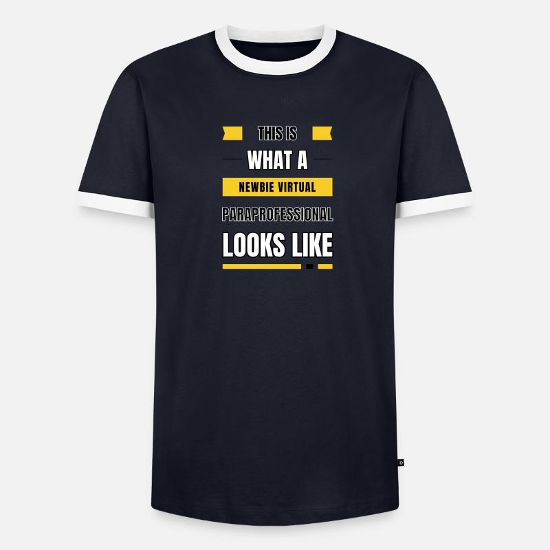 Paraprofessionnel virtuel débutant T-shirt contrasté Homme
