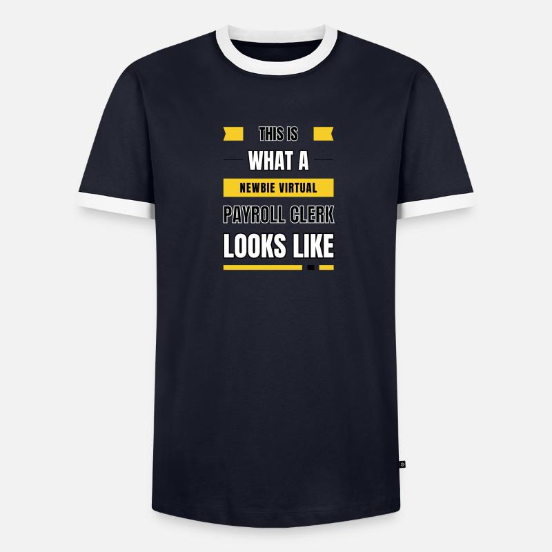 Newbie virtual payroll clerk Men's Ringer Shirt