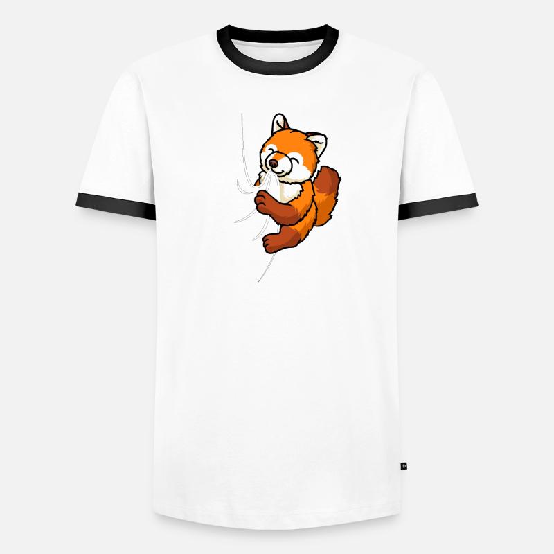 Biting Fox Men's Ringer Shirt