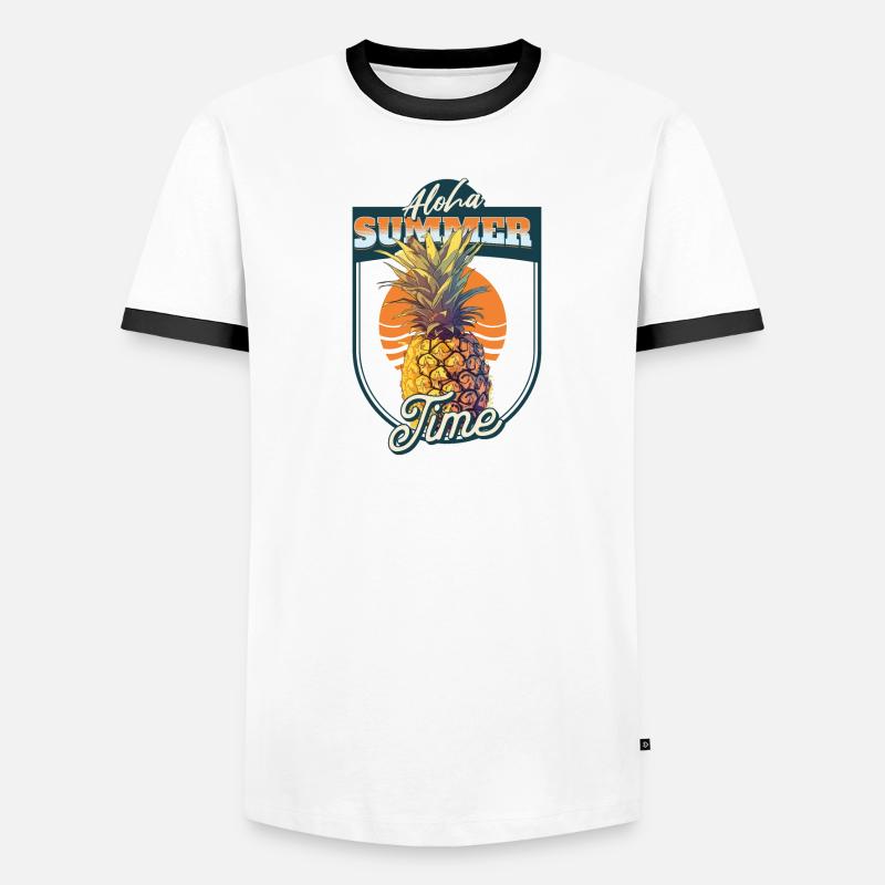 Aloha Daylight Saving Time Men's Ringer Shirt