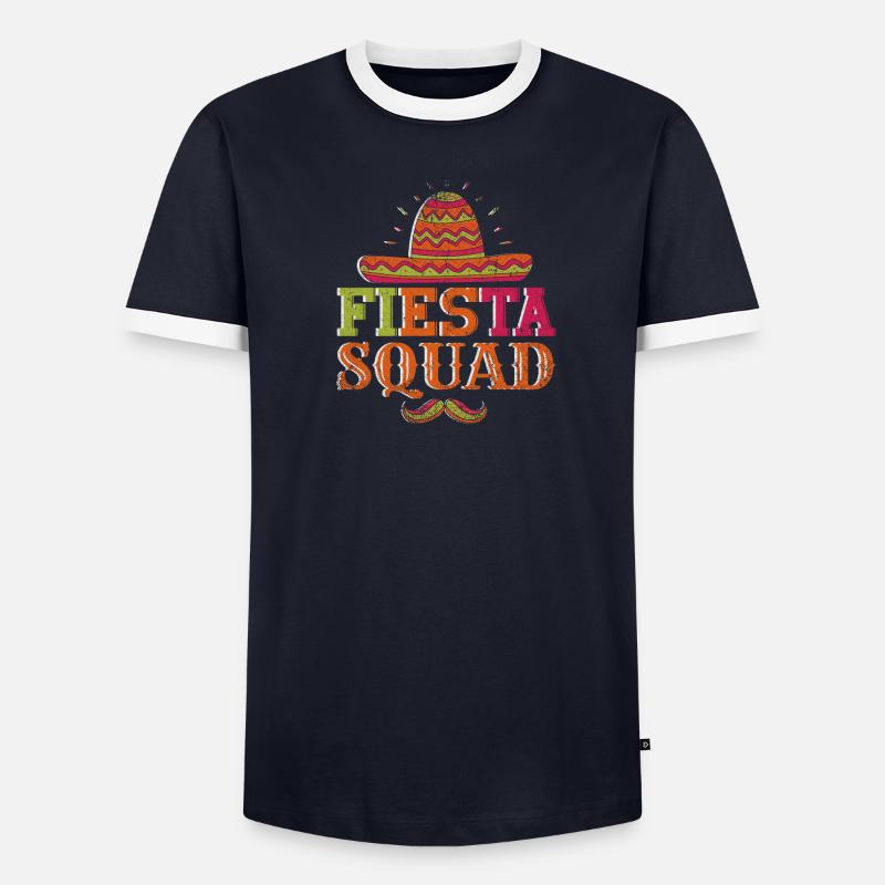 Fiesta Squad Men's Ringer Shirt