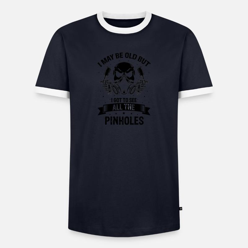 Car Painter Offer for Body Technicians Men's Ringer Shirt