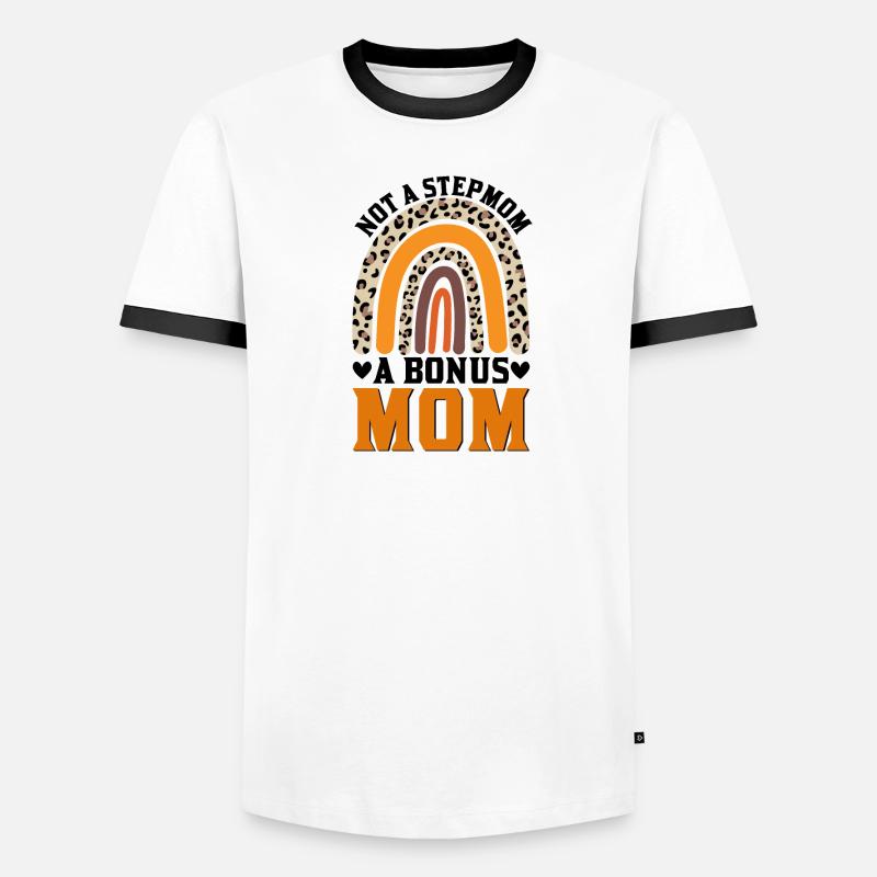 Stiefmutter Muttertag Stiefmama Mutter Männer Kontrast-T-Shirt