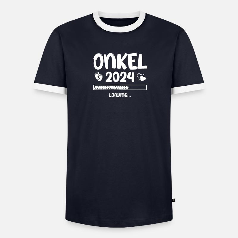 Onkel Loading 2024 Onkel - Männer Kontrast-T-Shirt - undefined