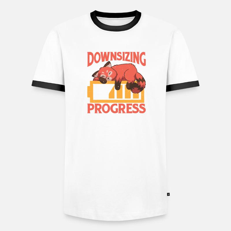 Réduction des effectifs en cours 24 T-shirt contrasté Homme