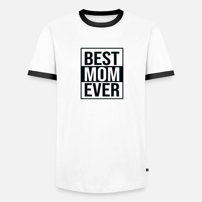Mutter Spruch Geschenk Mama Muttertag Männer Kontrast-T-Shirt