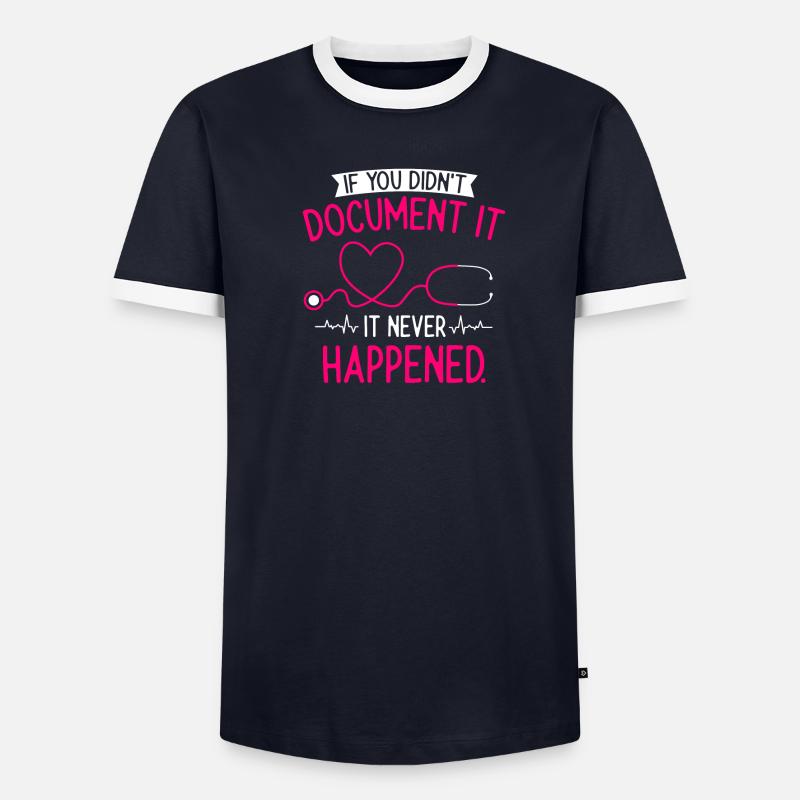Medical Coder Coding Specialist Men's Ringer Shirt