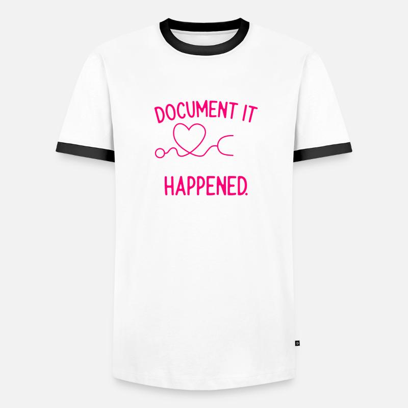 Spécialiste du codage de codeur médical T-shirt contrasté Homme