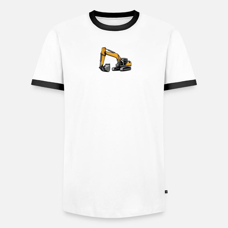 Real Mean Drive Bagger Bagger Bagger Bagger Lader Männer Kontrast-T-Shirt