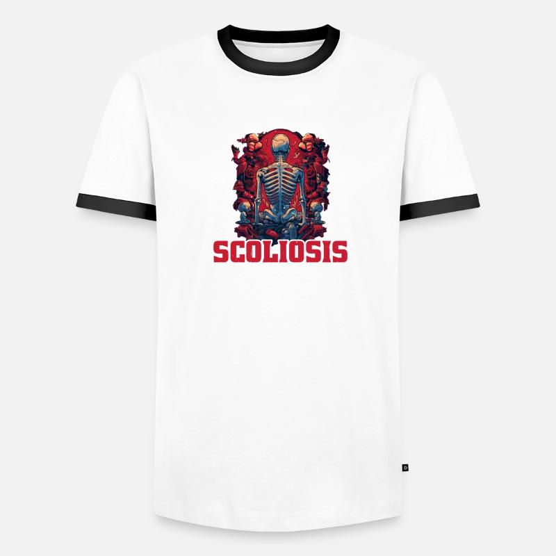 C’est plus qu’un simple mal de dos 12 T-shirt contrasté Homme