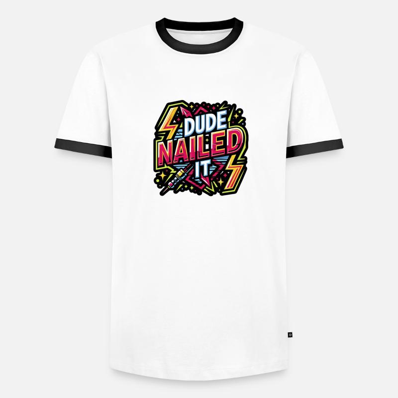 mec cloué 4 T-shirt contrasté Homme