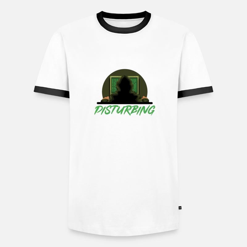 Cybersecurity Hacker IT-Sicherheit Männer Kontrast-T-Shirt
