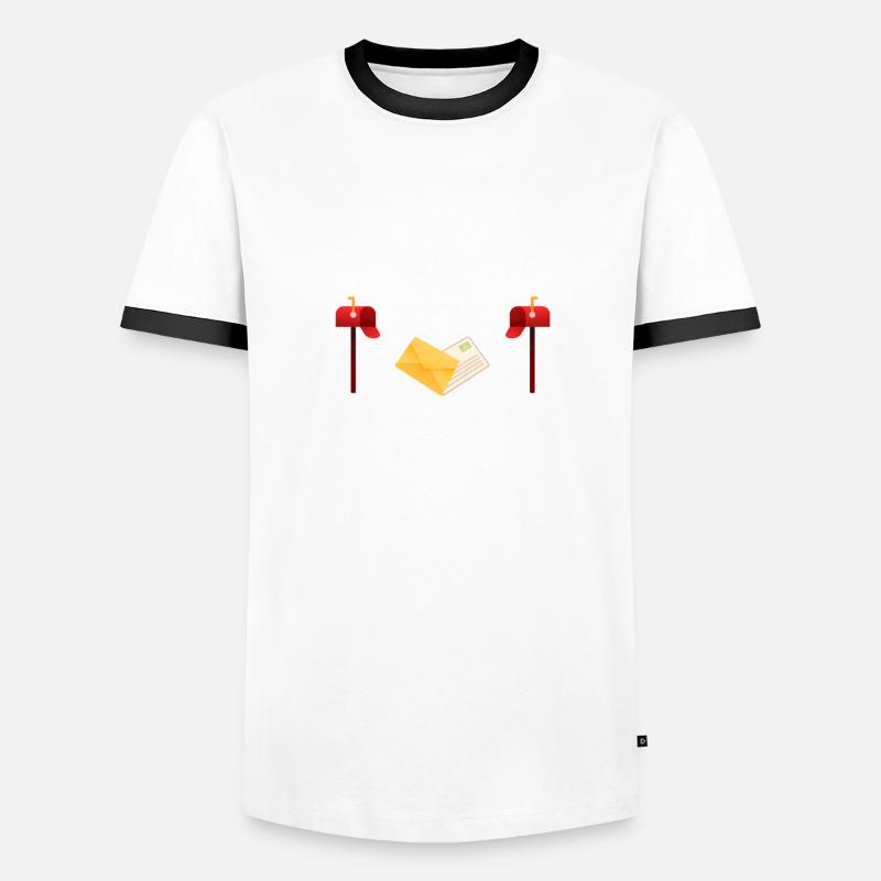 Forever A Postal Employee Postman Postman Men's Ringer Shirt