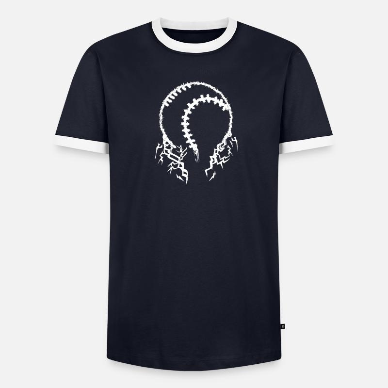 Base-ball T-shirt contrasté Homme