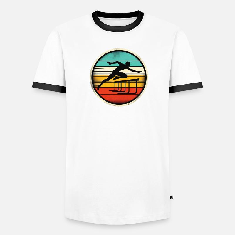 Hurdle Sprinter Men's Ringer Shirt