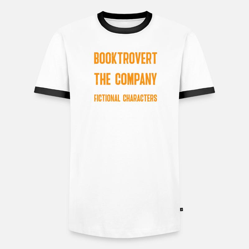 Booktrovert Definition Description 8 Men's Ringer Shirt