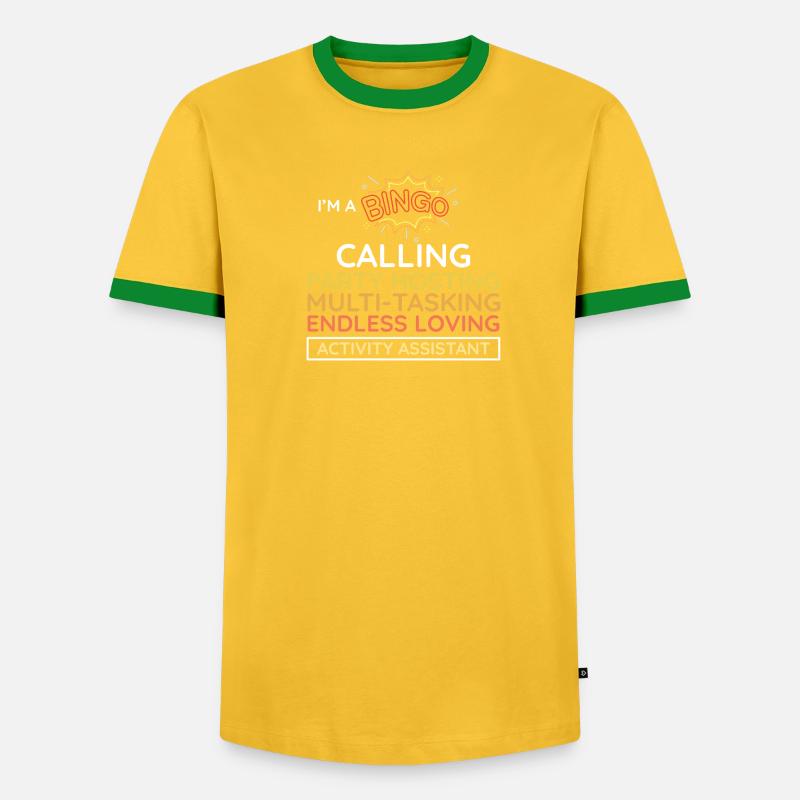 Proud Activity Assistant Appreciation - Männer Kontrast-T-Shirt - undefined