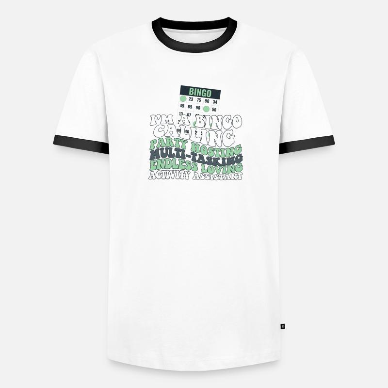 Proud Activity Assistant Appreciation Men's Ringer Shirt