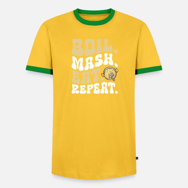 Mashed potatoes Mashed potatoes - Men's Ringer Shirt - undefined