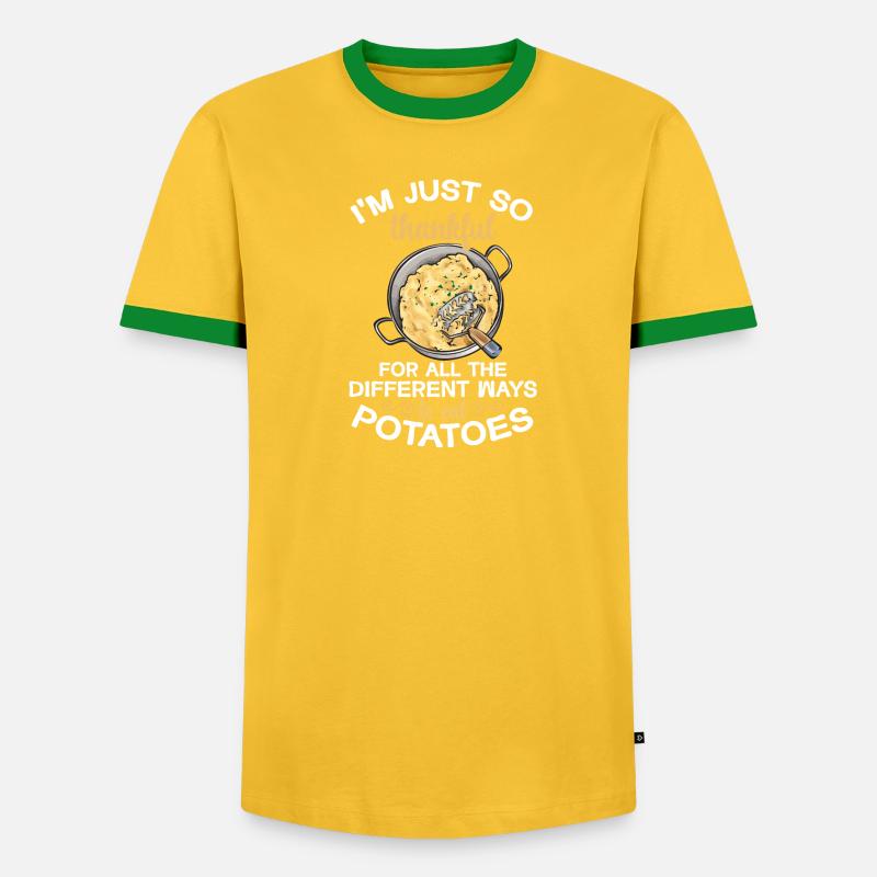 Mashed potatoes Mashed potatoes - Men's Ringer Shirt - undefined