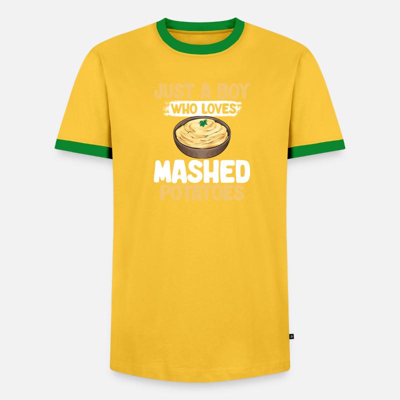 Mashed potatoes Mashed potatoes - Men's Ringer Shirt - undefined