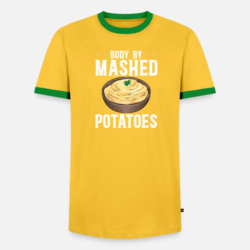 Mashed potatoes Mashed potatoes - Men's Ringer Shirt - undefined