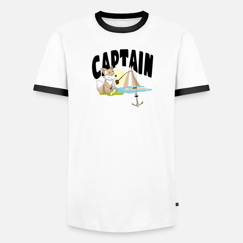 Drôle de Kapi T-shirt contrasté Homme