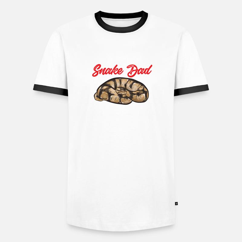 Python royal Serpent Roi Python T-shirt contrasté Homme