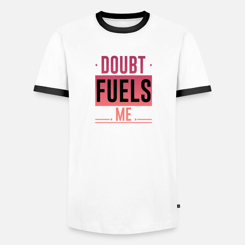 Le doute m’alimente 4 T-shirt contrasté Homme