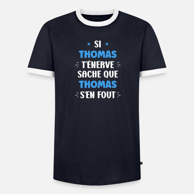 Thomas T-shirt contrasté Homme