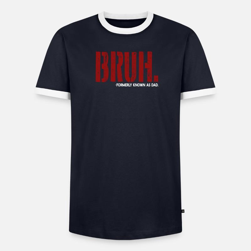 Bruh Formerly Known As Dad Men's Ringer Shirt