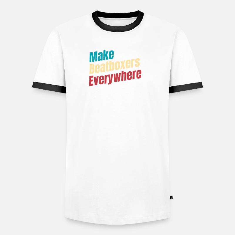Make beatboxers, drummers, Men's Ringer Shirt