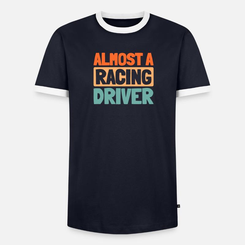 Sim Racing Männer Kontrast-T-Shirt