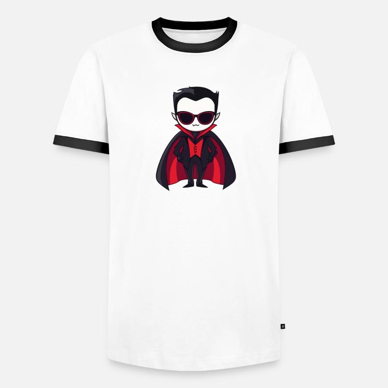 Vampire Halloween Cool T-shirt contrasté Homme