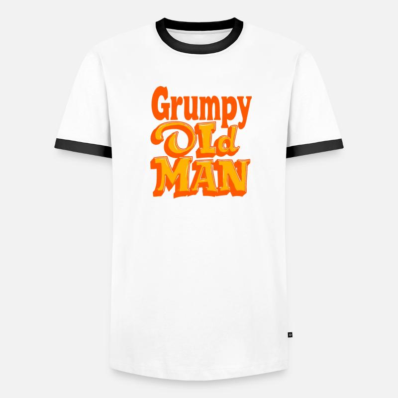 GRUMPY OLDMAN Men's Ringer Shirt