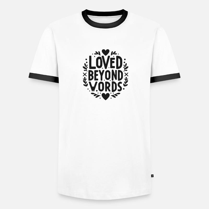 Loved Beyond Words Men's Ringer Shirt
