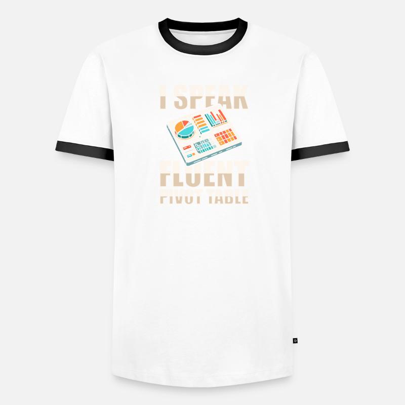Analyste T-shirt contrasté Homme